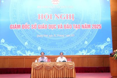 Nóng trong tuần: Hội nghị Giám đốc Sở GD&ĐT; tổ chức và quản lý giáo dục cấp xã